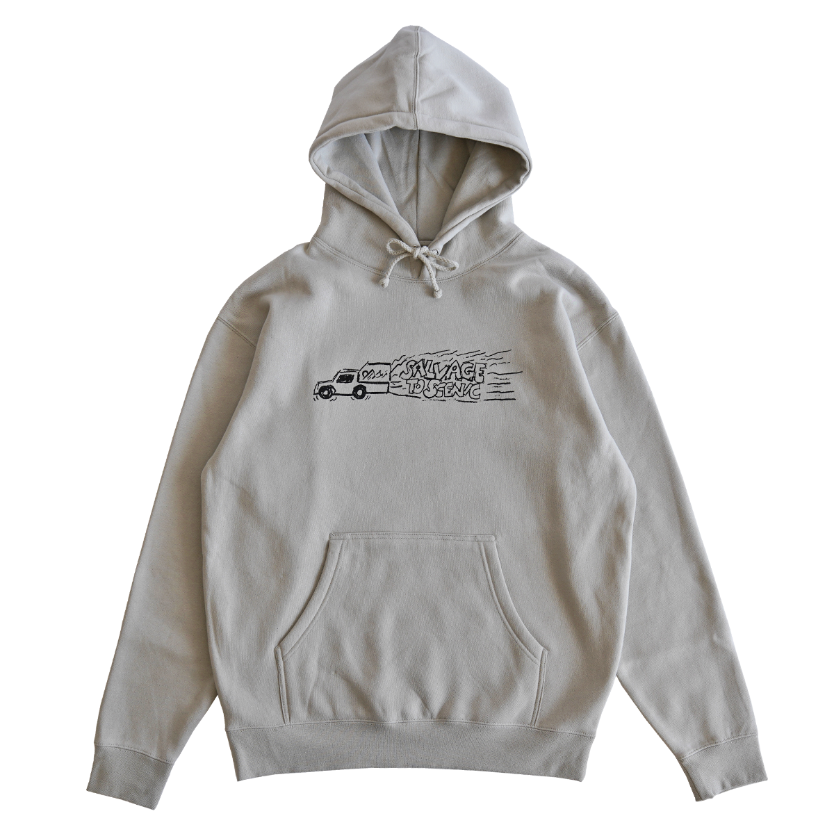 Scrapyard Truck Hoodie - Smoke