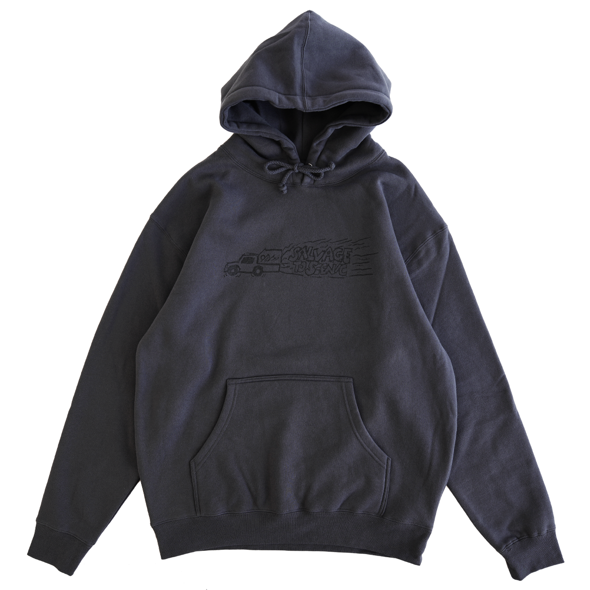 Scrapyard Truck Hoodie - Asphalt