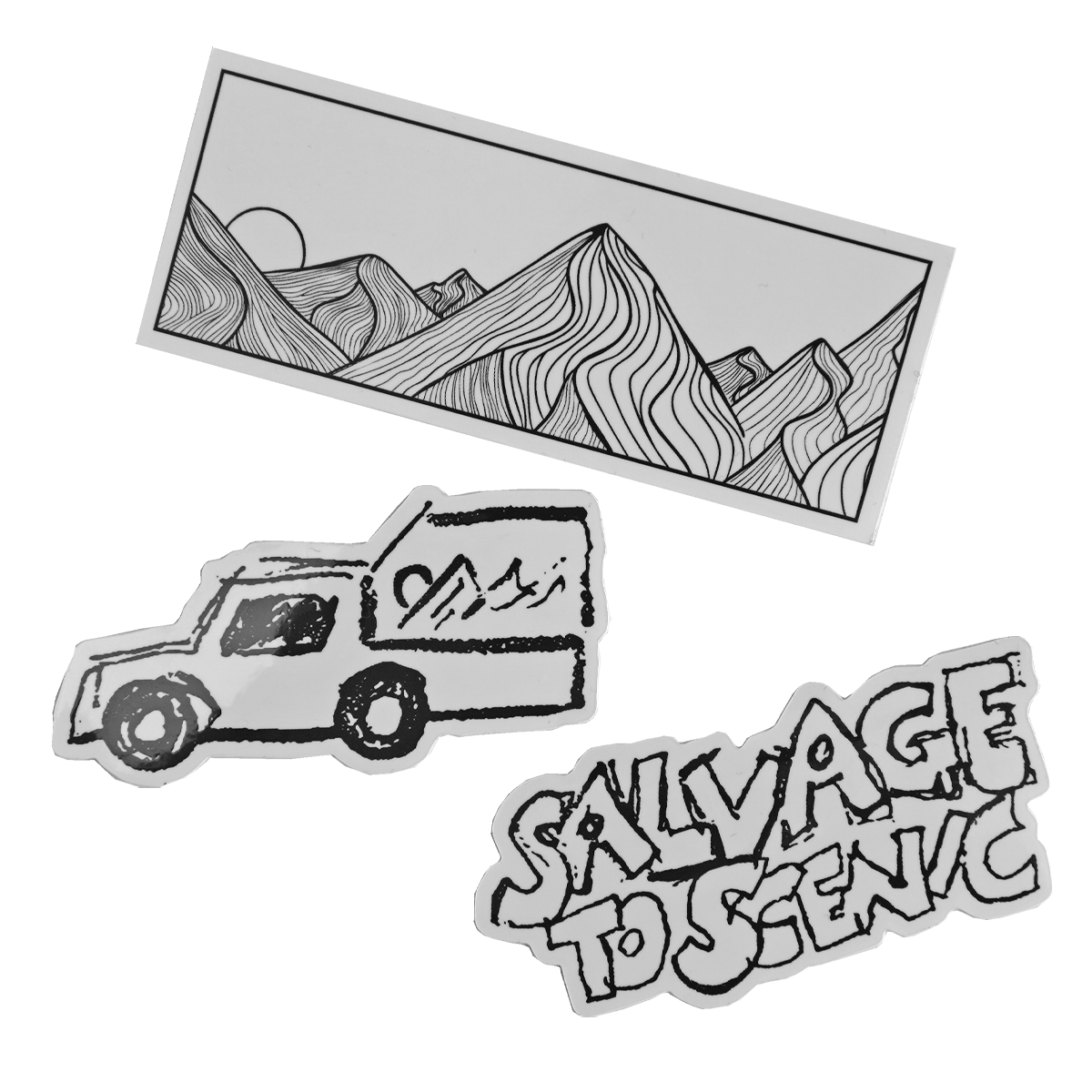 Go Far Sticker Pack