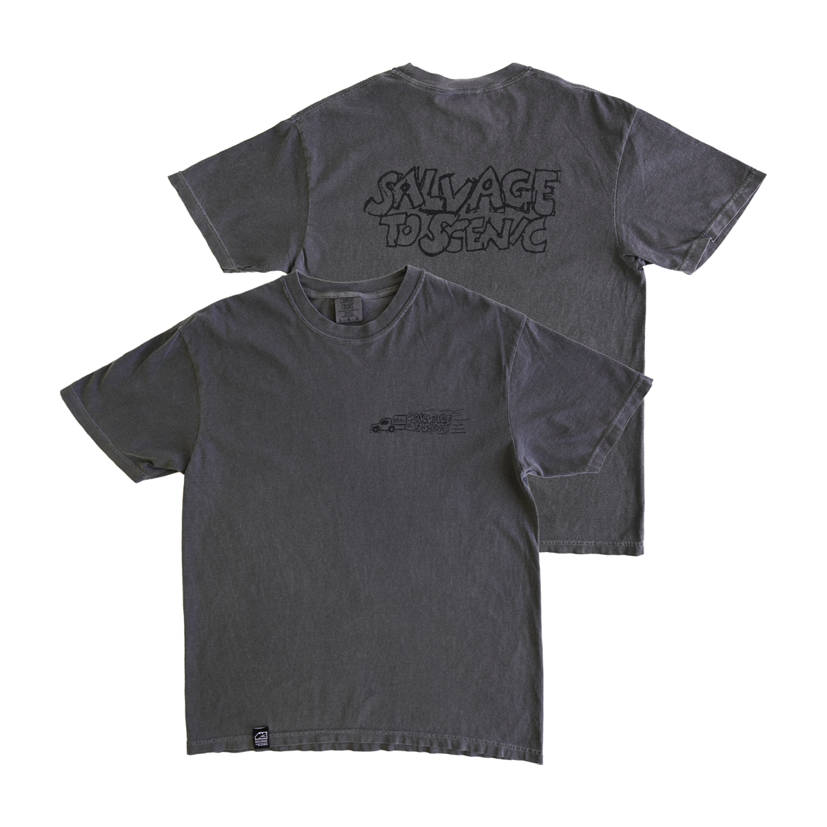 Scrapyard Truck Tee - Pepper