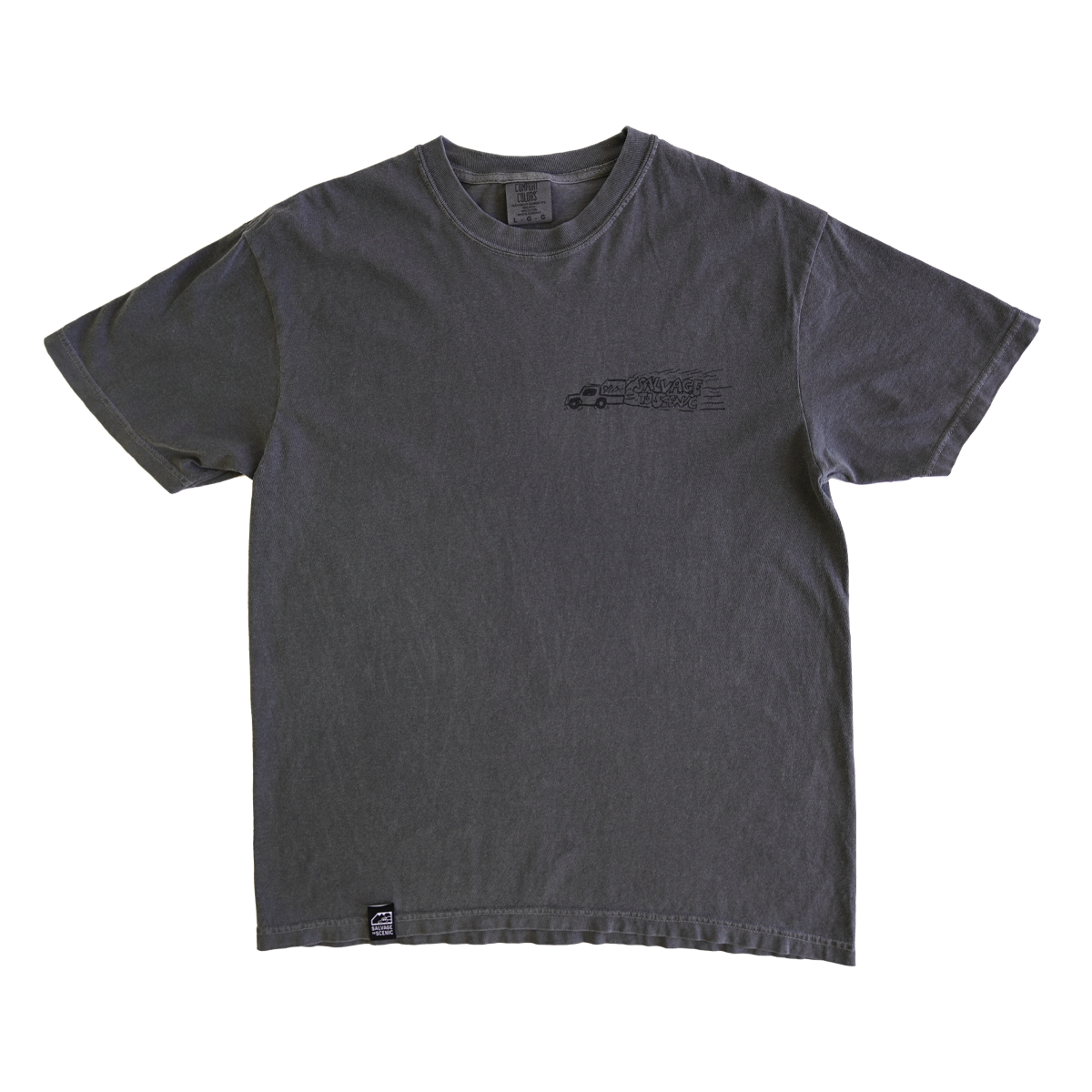 Scrapyard Truck Tee - Pepper