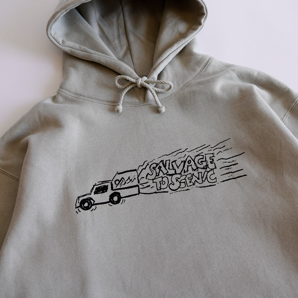 Scrapyard Truck Hoodie - Smoke