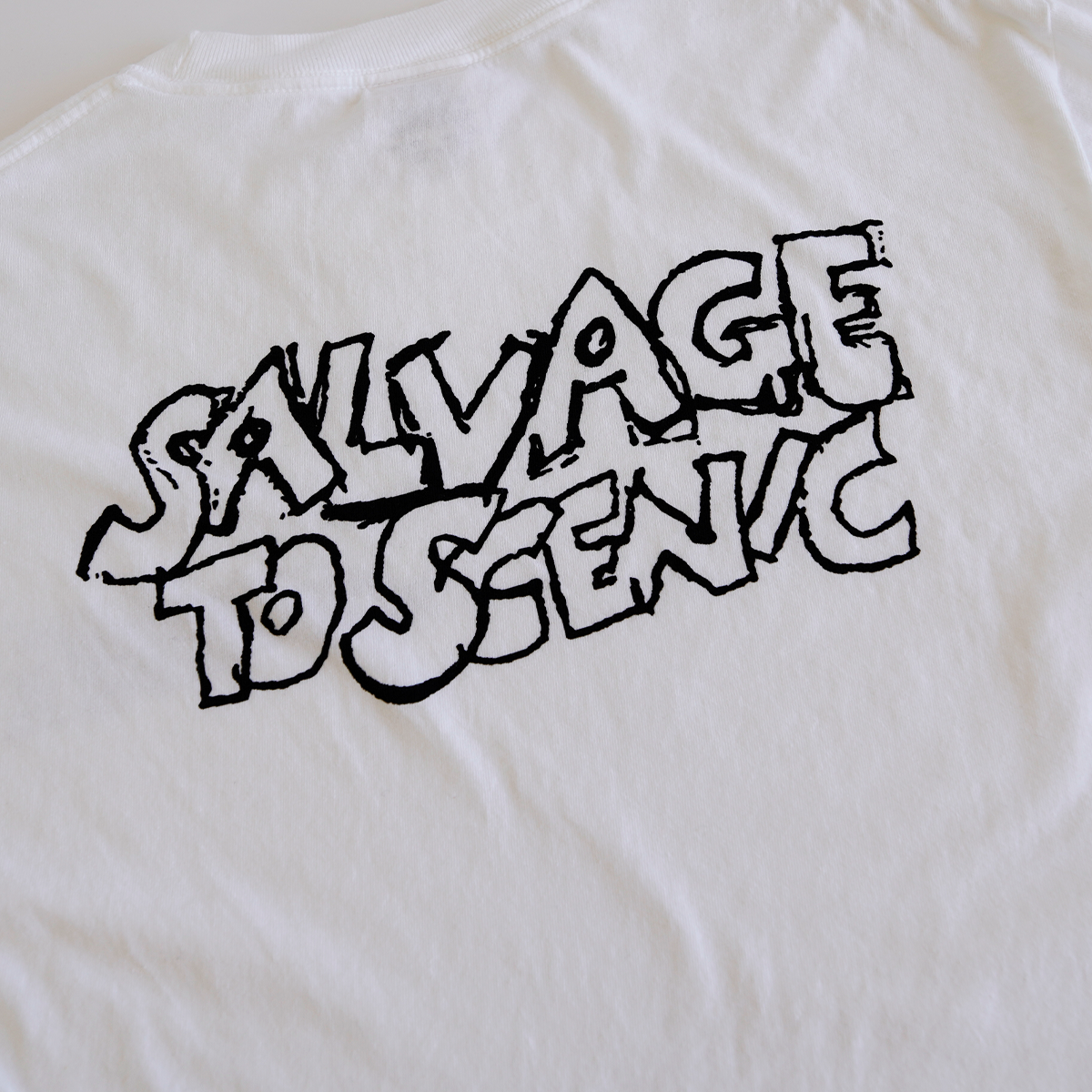 Scrapyard Truck Tee - White